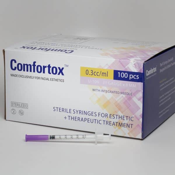 Comfortox .3 CC 31X 8 MM - 100 Syringes