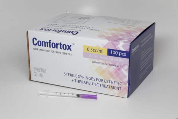 Comfortox Sterile Syringe 30G 8mm (100/box) 0.3cc/ml